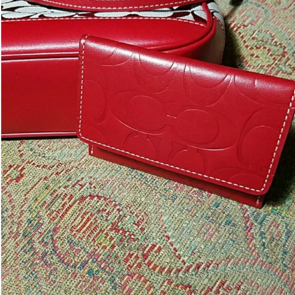 NEW RARE Coach card holder